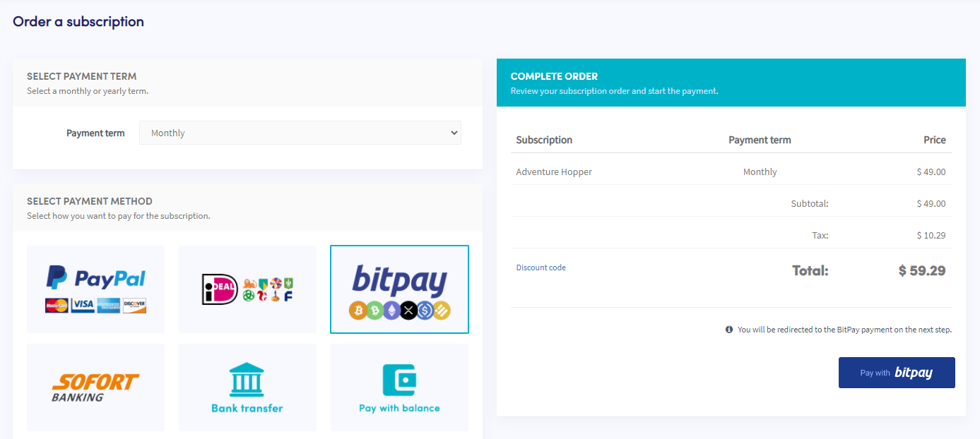 Can you digitally pay in btc on bitpay sam volkering cryptocurrency