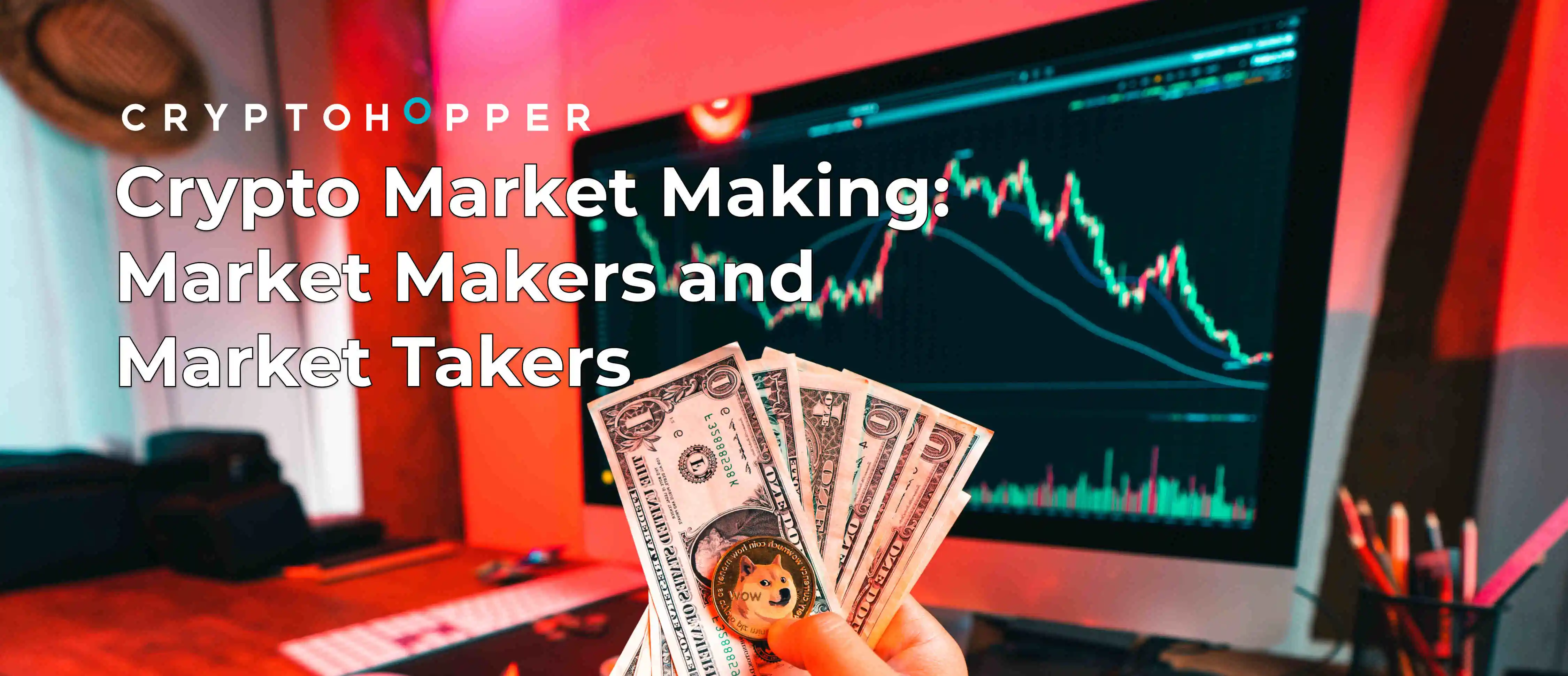 Crypto Market Making: Market Makers and Market Takers