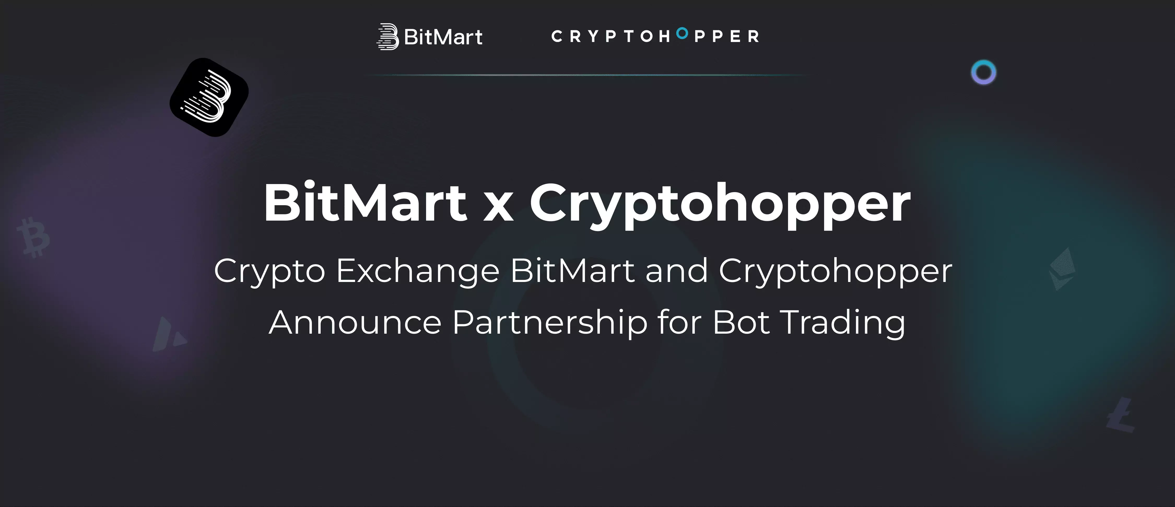 Crypto Exchange BitMart and Cryptohopper Announce Partnership for Bot  Trading