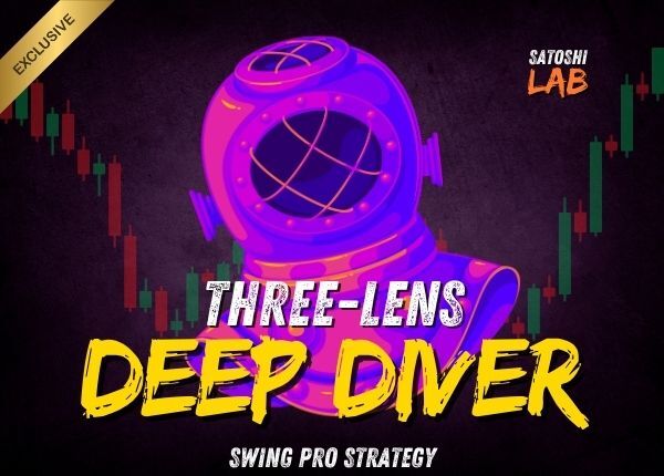 BLACK FRIDAY DEAL - Deep Diver: Three-Lens - Swing Pro Strategy | SatoshiLab