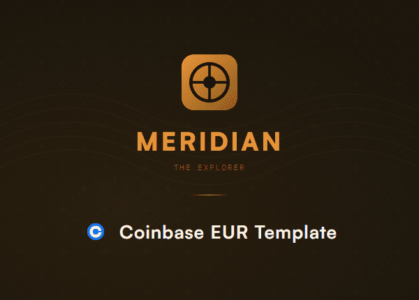 Meridian Coinbase EUR Template
