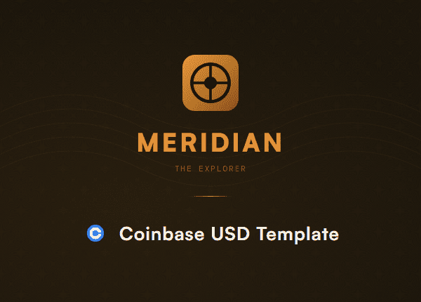 Meridian Coinbase USD Template