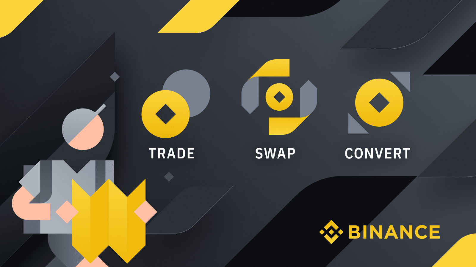 Trade, Swap, or Convert: 3 Ways to Buy Crypto for Binance Launchpool