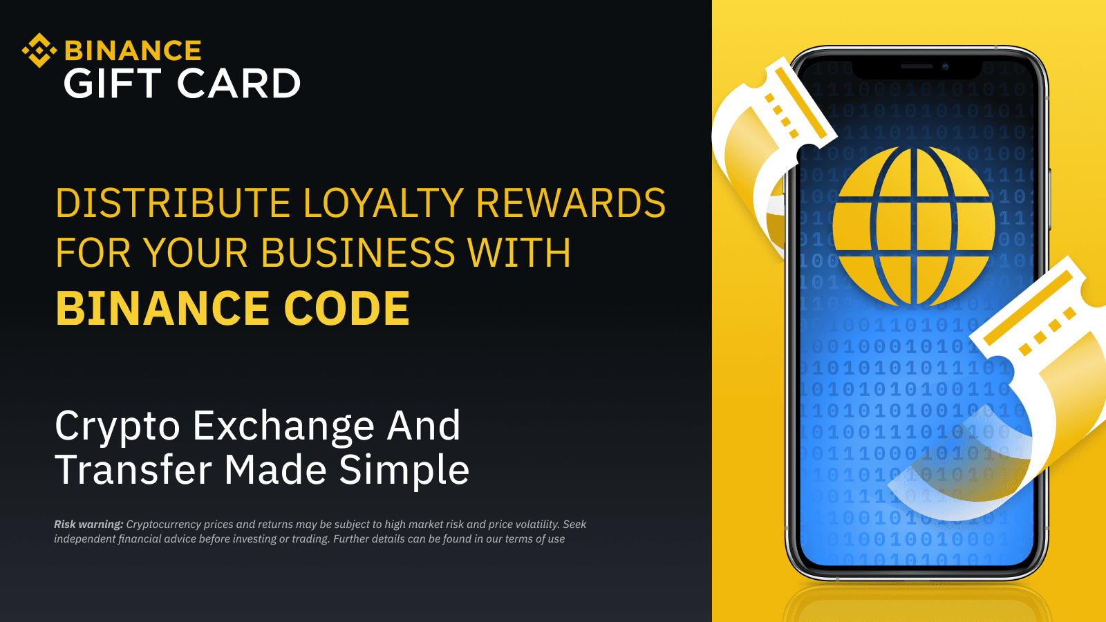 Binance Code Lets Businesses Seamlessly Distribute Crypto Loyalty Rewards