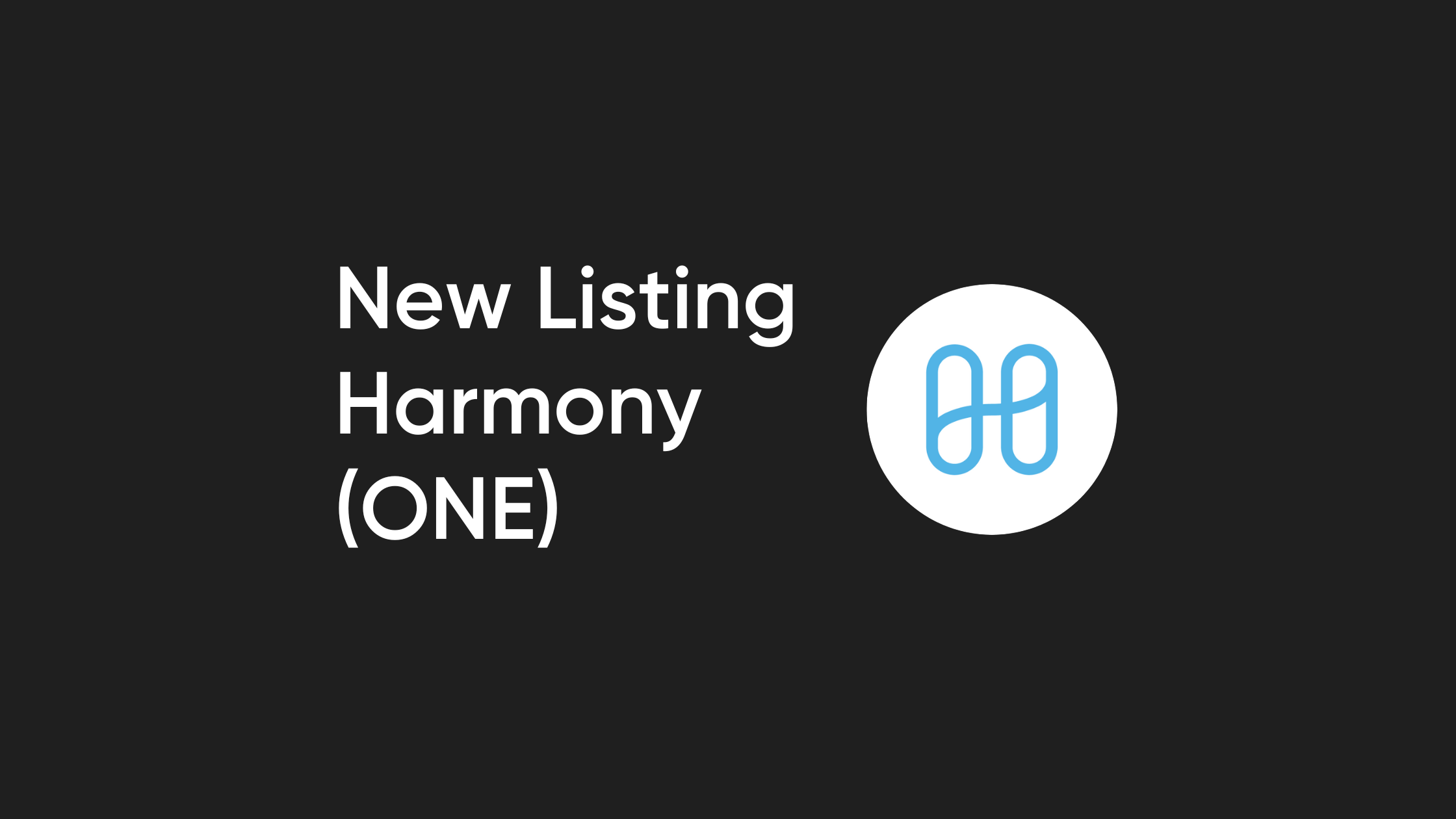 Bitvavo lists Harmony (ONE)