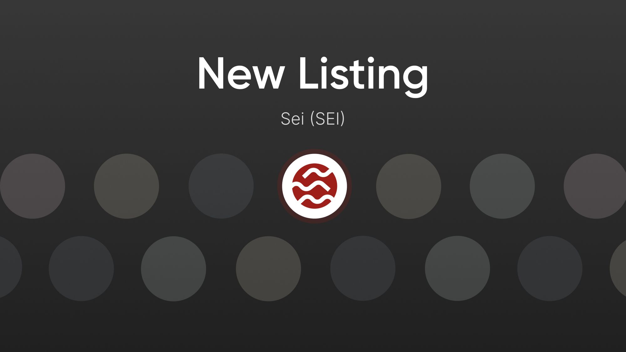 Bitvavo lists Sei (SEI)