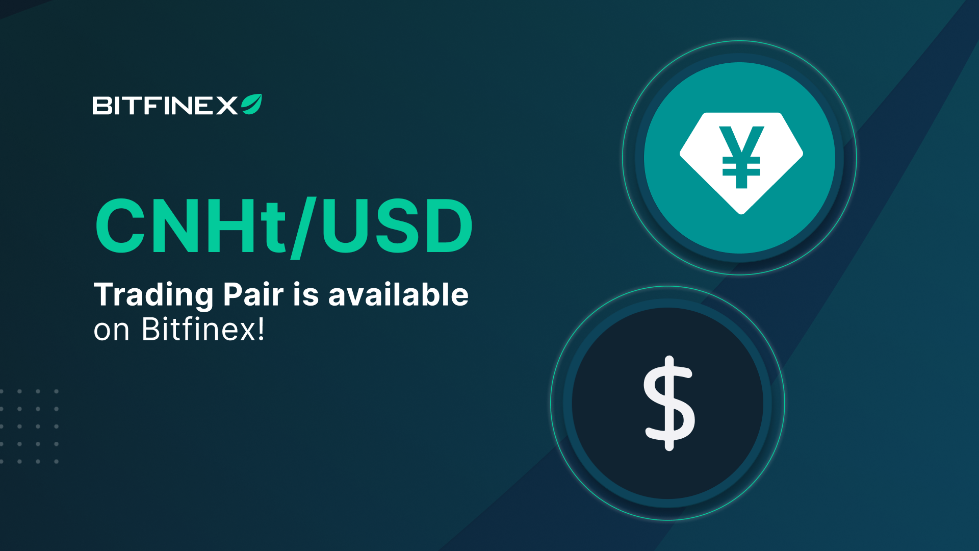 Bitfinex to Launch CNHt/USD Trading Pair