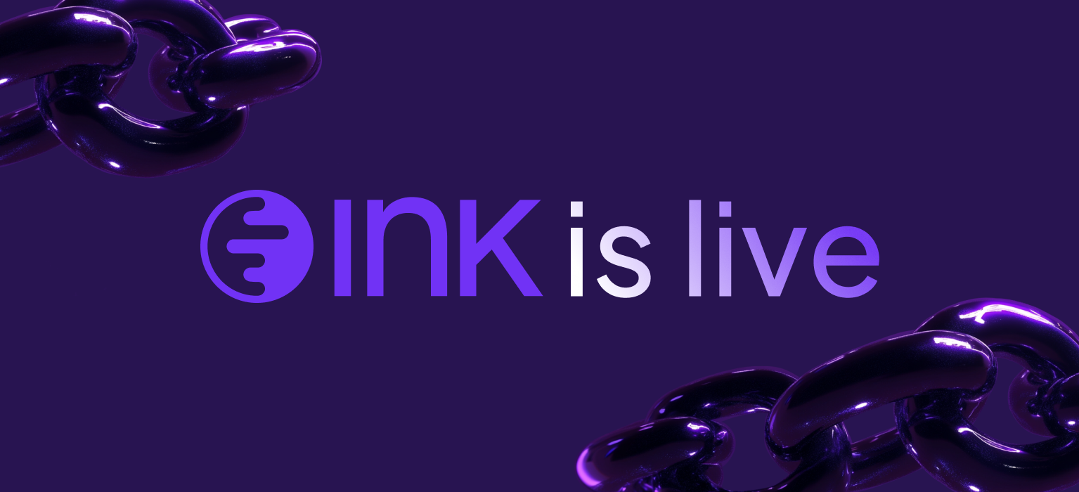Ink fast-tracks Layer 2 mainnet launch, driving DeFi development boom