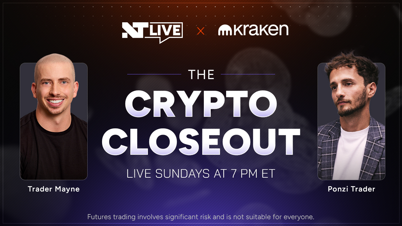 Introducing The Crypto Closeout: live markets, real traders, every Sunday at 7 p.m. ET