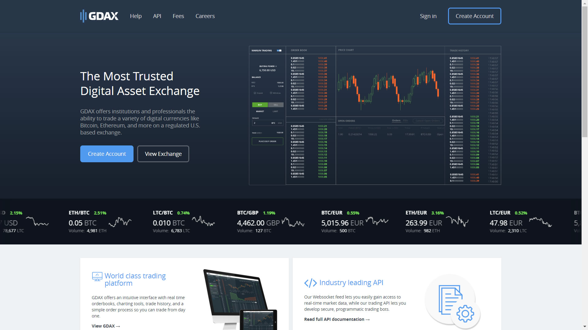 the-coinbase-pro-landing-page