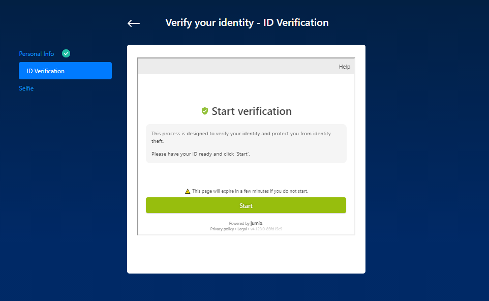 crypto.com id verification