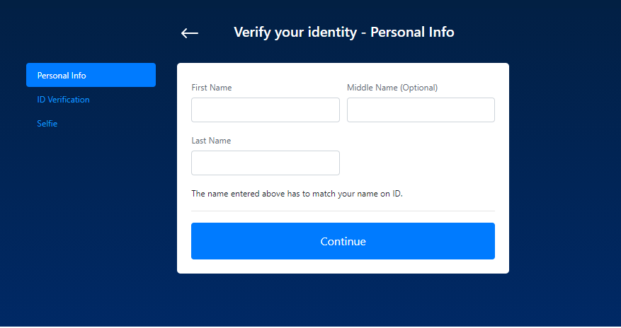 personal information