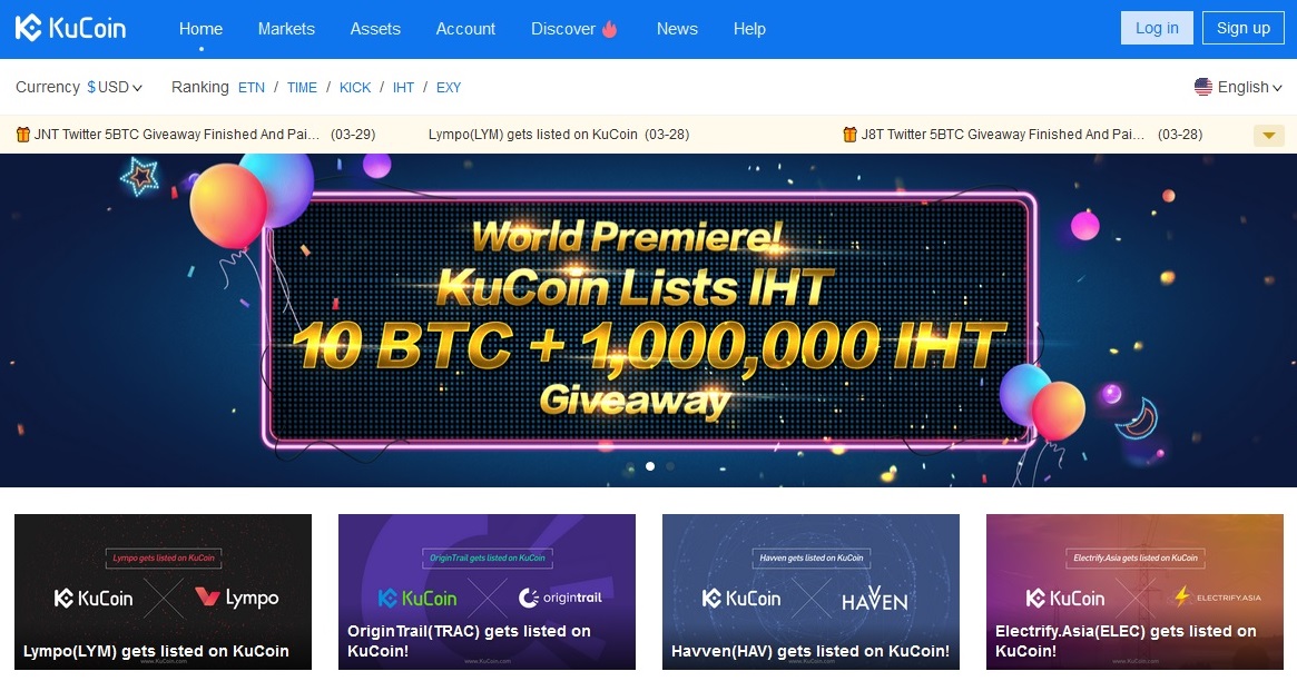 kucoin-landing-page